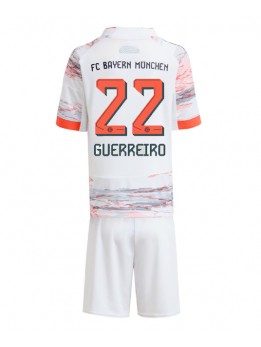 Detské Futbalové oblečenie Bayern Munich Raphael Guerreiro #22 2025-26 Krátky Rukáv - Preč (+ trenírky)